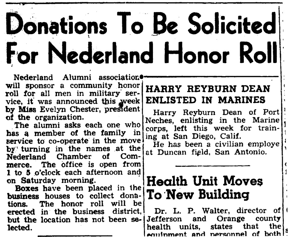 The Chronicle, 22 January 1943, pg. 1